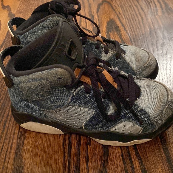 Denim Nike Jordan’s - Picture 1 of 4
